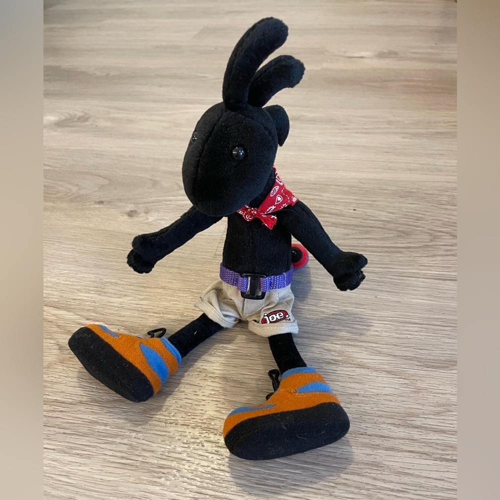 RARE Vintage 1990 Kokopelli Joe Plush Fertility Deity Zion Canyon Hiking Doll
